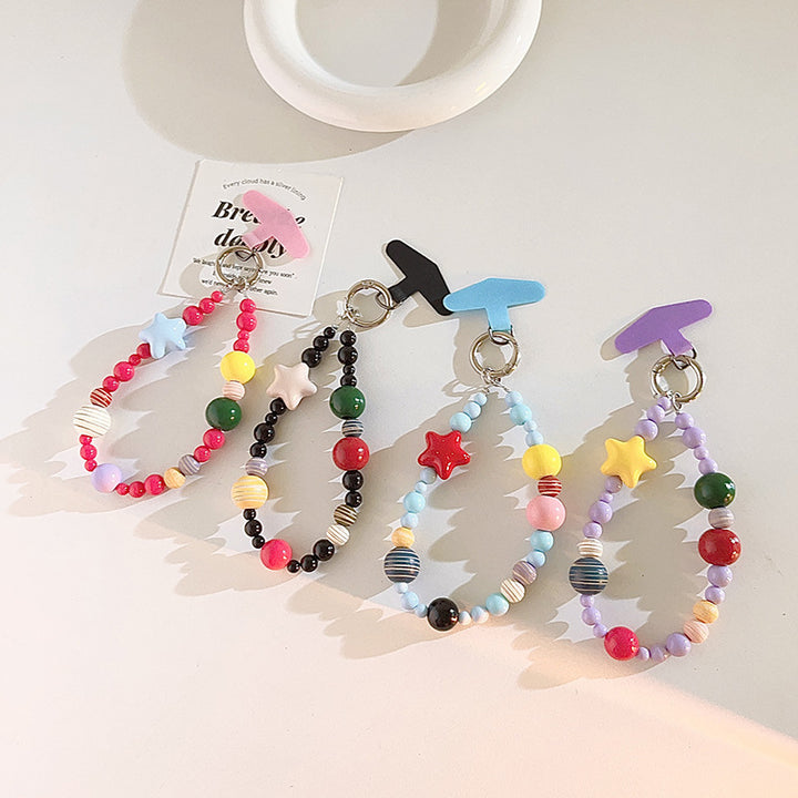 Colorful Beaded Keychain Kalsten