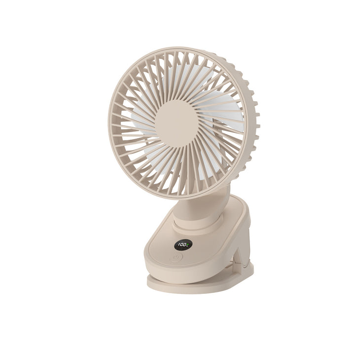 Unisex Adjustable Rechargeable Desktop Fan Kalsten