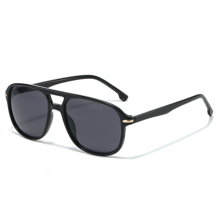 Oversized Gradient Lens Shield Sunglasses Kalsten