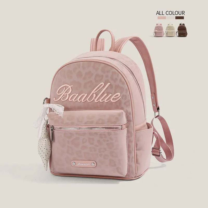 Star-Embellished Casual Backpack Kalsten