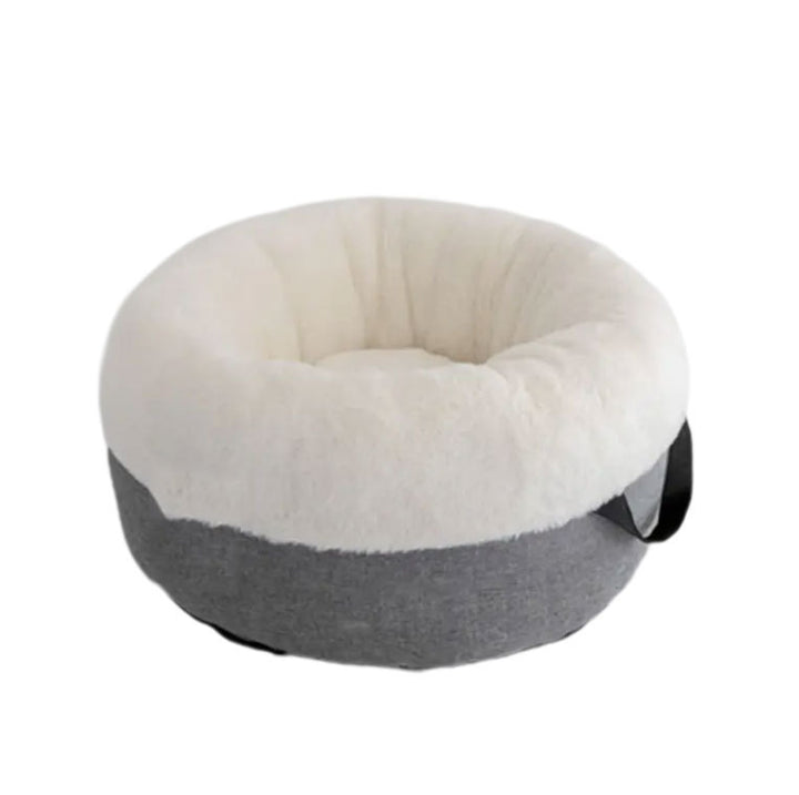 Plush Round Dog Bed