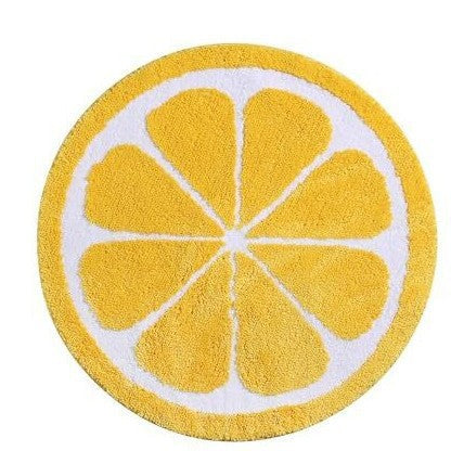 Playful Round Pool-Themed Rug