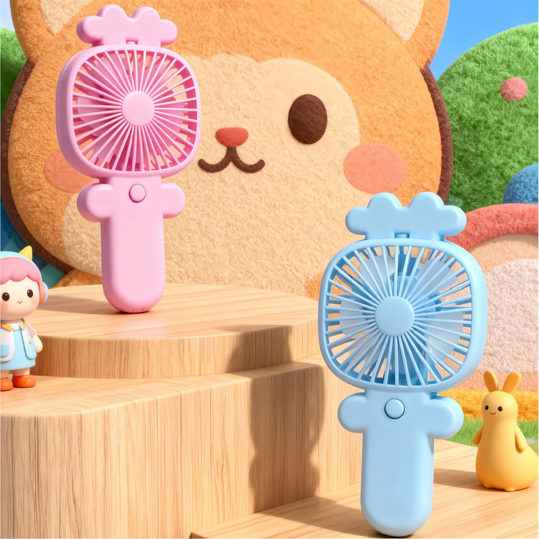 Portable Handheld Fan with Ergonomic Design and Stylish Look Kalsten