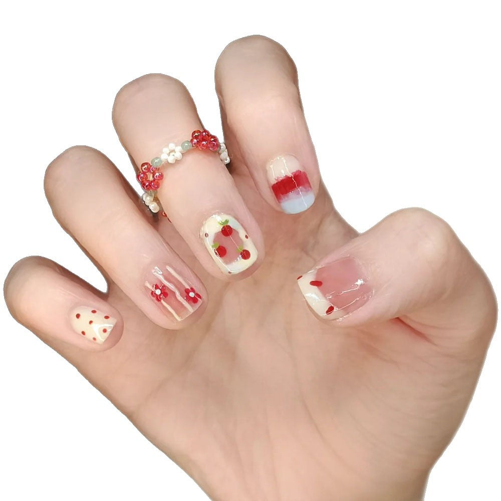 Artistic Decorative Press-On Nails Kalsten