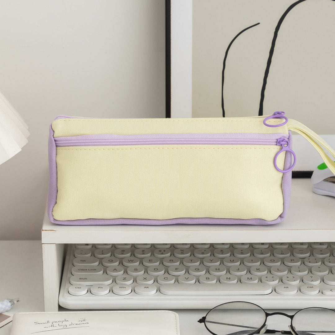 Durable Double-Zippered Pencil Pouch Kalsten