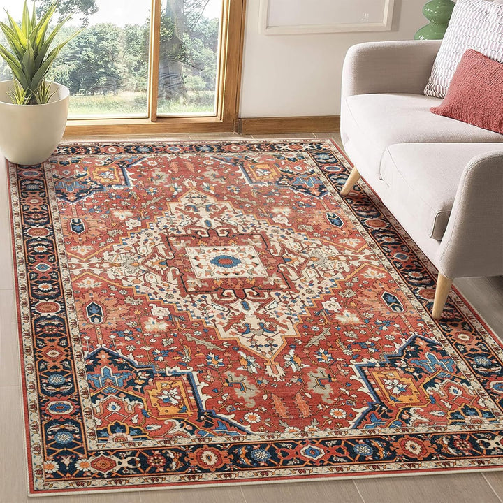 Ornate Vintage-Inspired Area Rug Kalsten