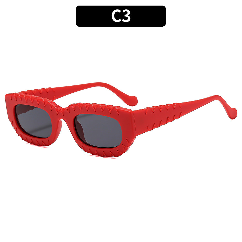 Sculpted Frame Sunglasses