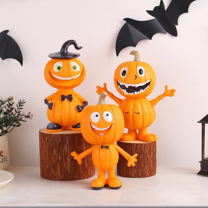 Funny Halloween Pumpkin Figure Kalsten
