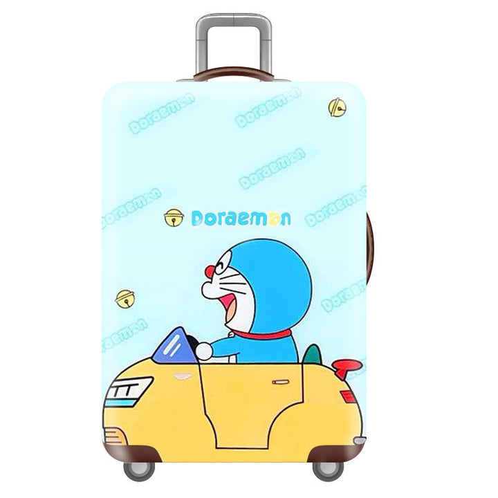 Unisex children's suitcase with reinforced hard shell, telescopic handle and Kuromi motif Kalsten