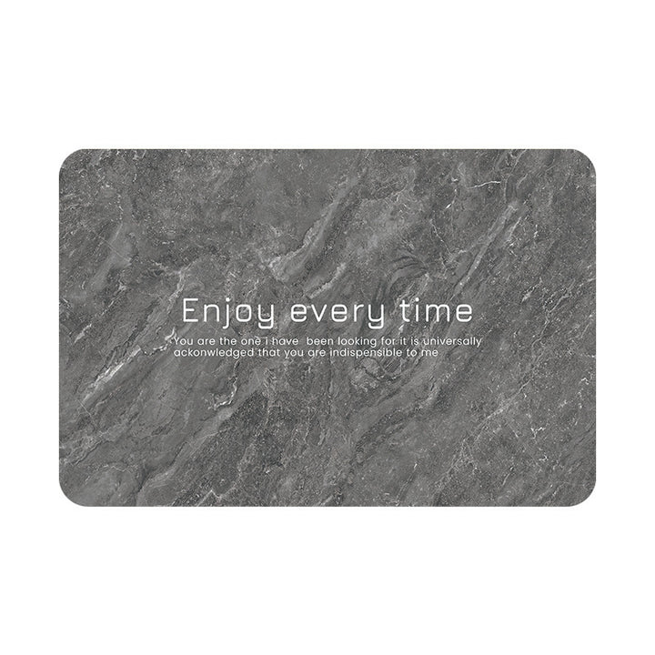 Elegant Marble Print Table Mat