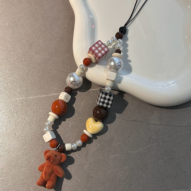 Decorative Beaded Charm Necklace Kalsten 1790134836