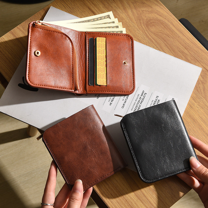 Classic Leather Bi-Fold Wallet Kalsten