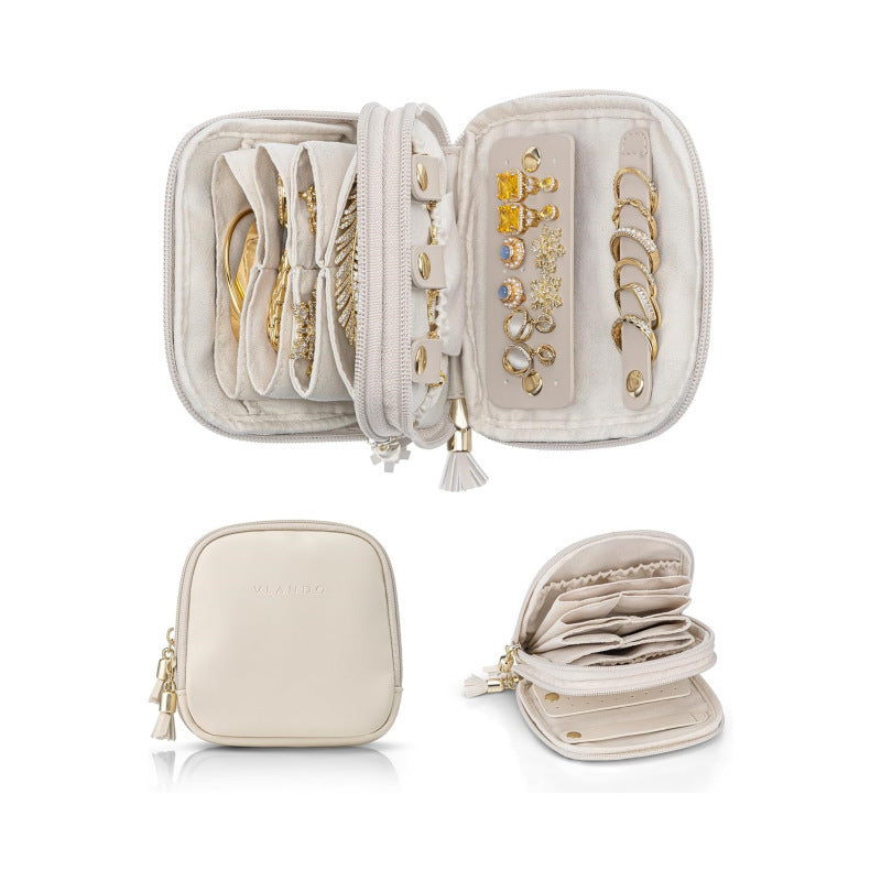 Elegant jewelry organizer with multiple compartments Kalsten