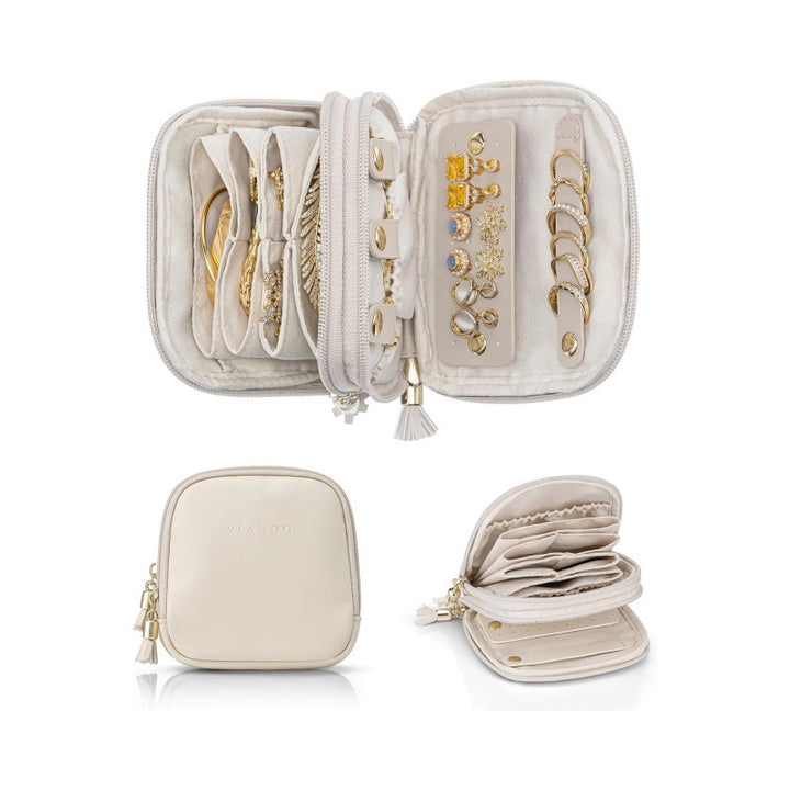 Elegant jewelry organizer with multiple compartments Kalsten