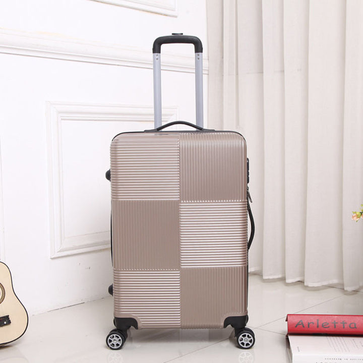 Women's Stylish Textured Hard Shell Luggage Kalsten