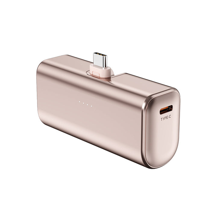 Portable power bank with integrated Type-C connection and LED display Kalsten