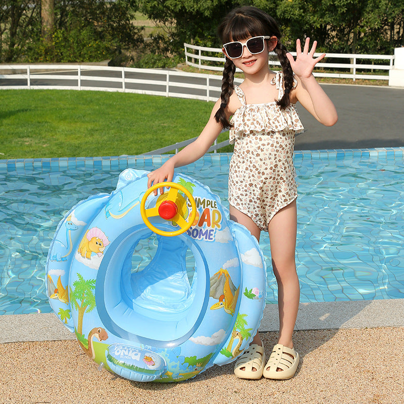 Ladies Inflatable Swim Ring with Safety Control Kalsten