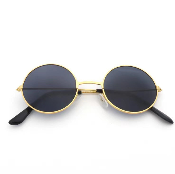 Vintage Inspired Round Frame Sunglasses Kalsten