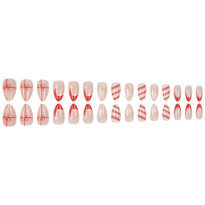 Festive Themed Stiletto Nail Art Set Kalsten