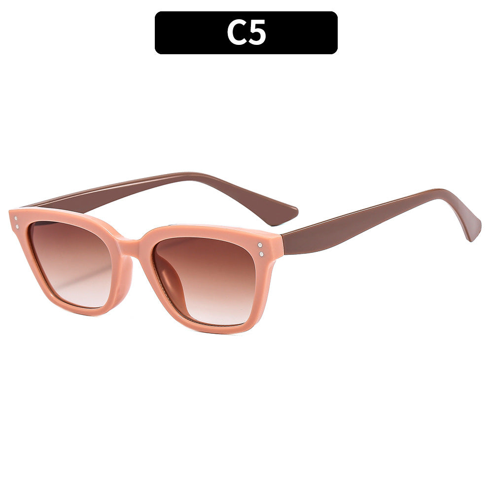 Modern Retro Square Sunglasses
