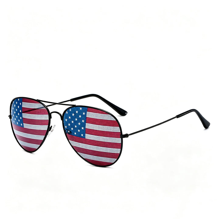 Patriotic Aviator Sunglasses Kalsten