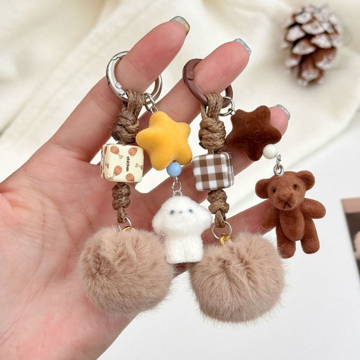 Decorative Plush Bear Keychain Kalsten