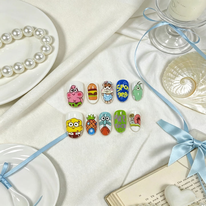 Fun Character Nail Art Set Kalsten
