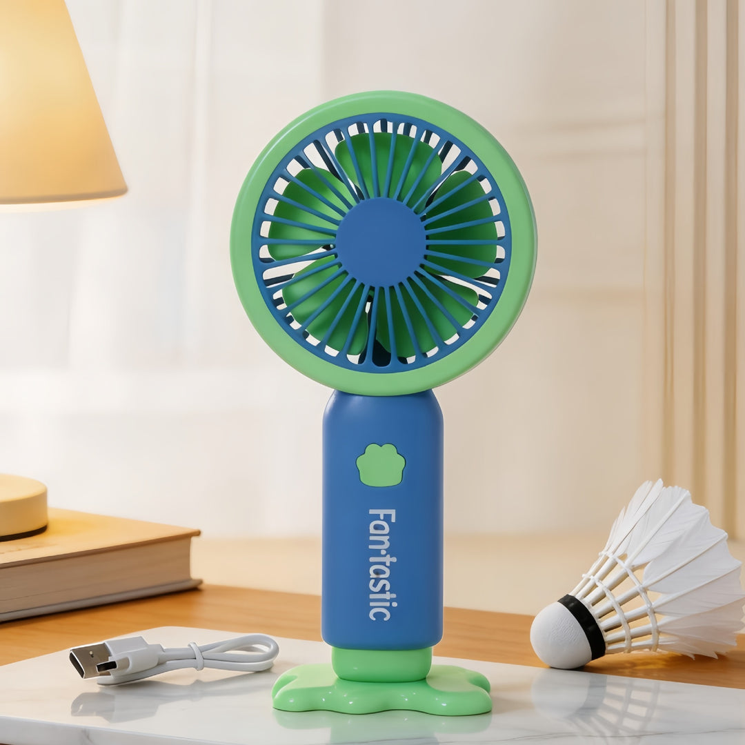 Women's Portable Mini Fan with Spray Function and USB Charging Option Kalsten
