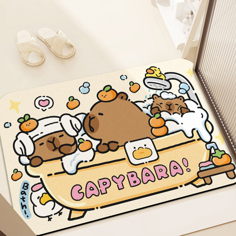 Cute Bear-Themed Plush Area Mat Kalsten