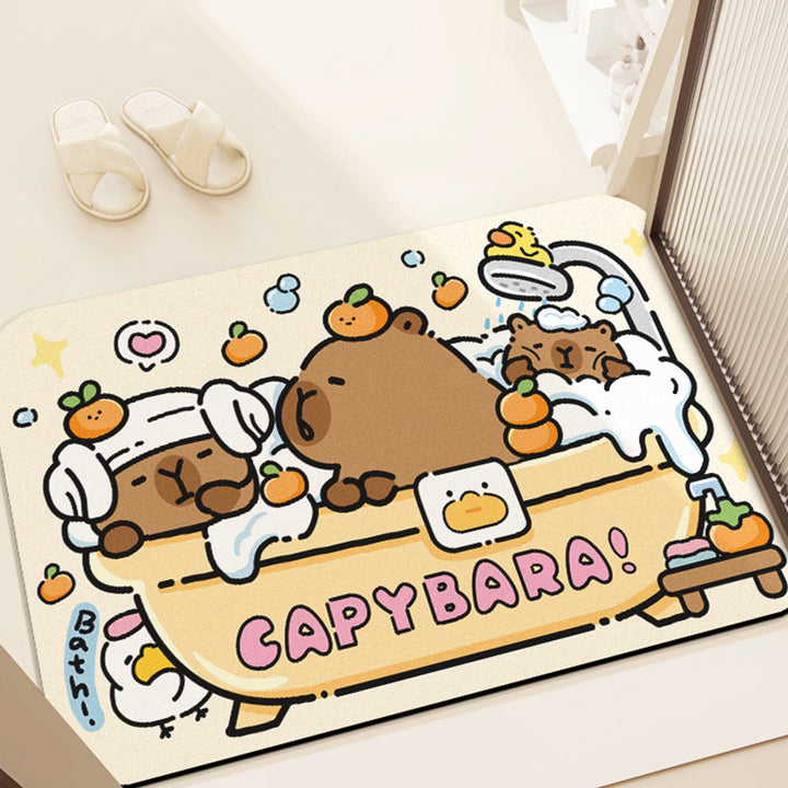 Cute Bear-Themed Plush Area Mat Kalsten