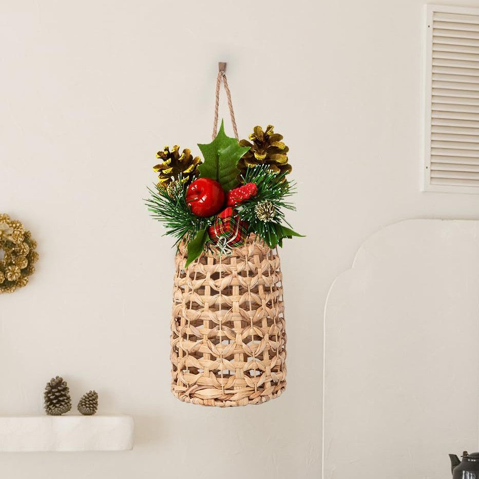 Handwoven basket with suspension device Kalsten