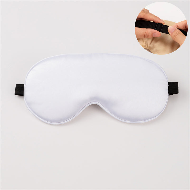 Unisex nan ergonomic sleep mask with adjustable elastic band and soft satin surface Kalsten