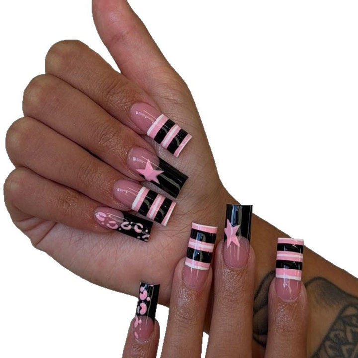 Artistic Press-On Acrylic Nail Enhancements Kalsten