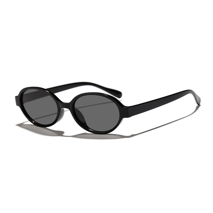 Women's fashionable oval sunglasses with animal pattern Kalsten
