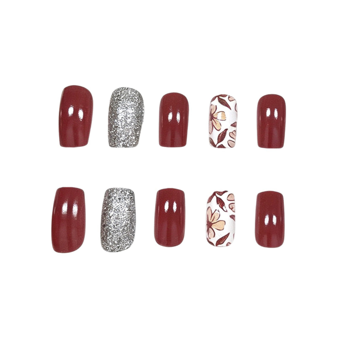 Artistic Floral Nail Design Kalsten