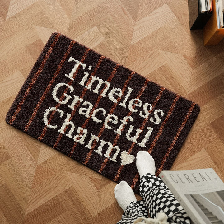 Soft Cotton Phrase Doormat Kalsten