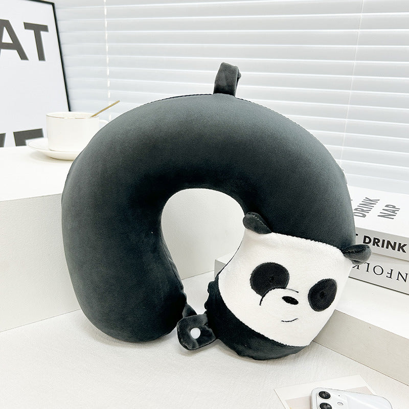 Women Kitten Neck Support Pillow Kalsten