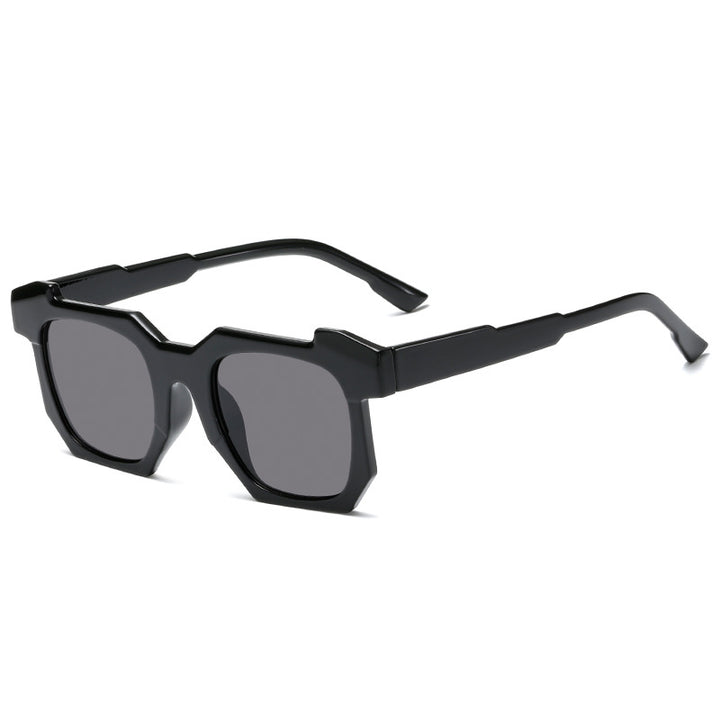 Ladies geometric sunglasses with striking, high-quality plastic frame Kalsten