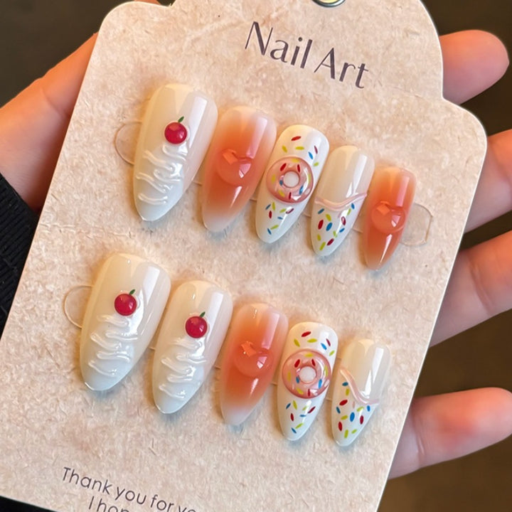 Decorative Press-On Nails Set Kalsten