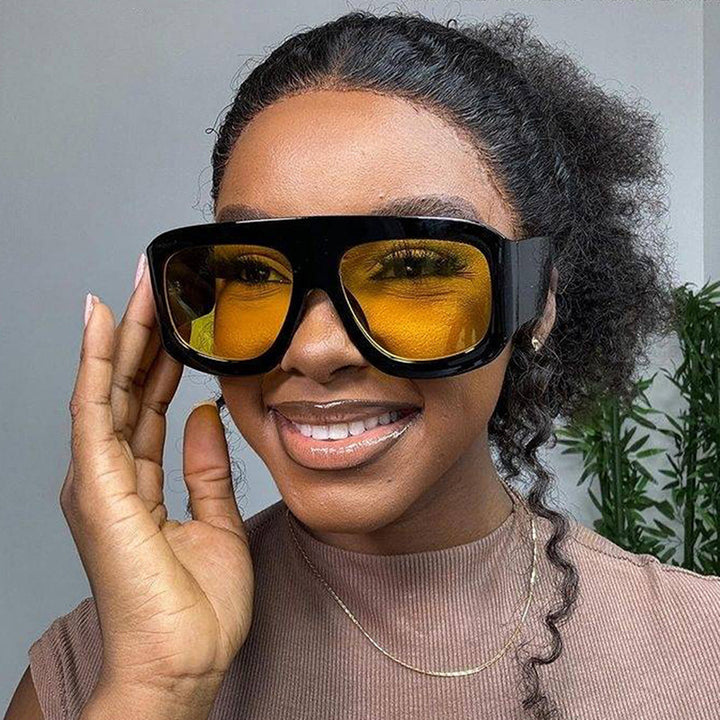 Women's fashionable oversized sunglasses with distinctive design Kalsten
