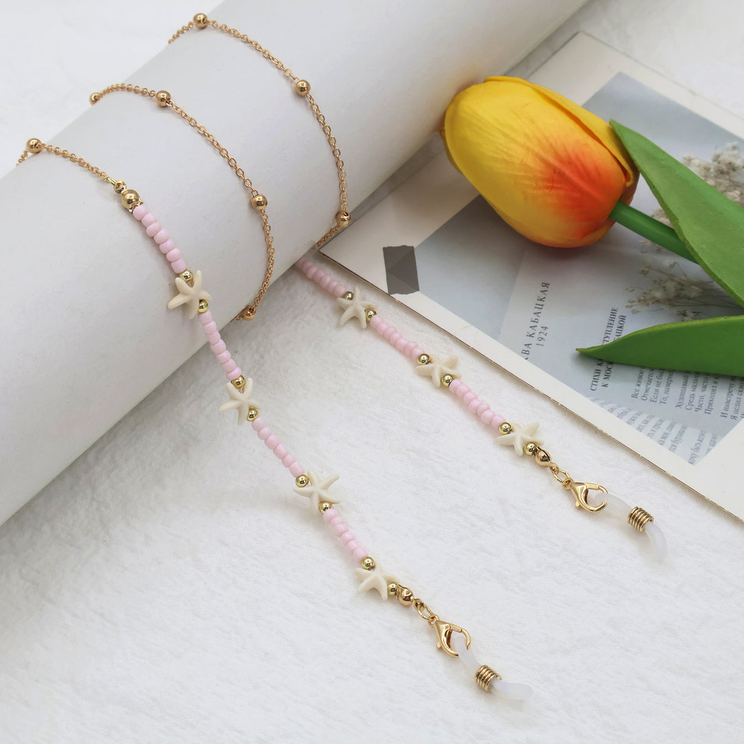 Beach-Inspired Beaded Eyewear Chain Kalsten