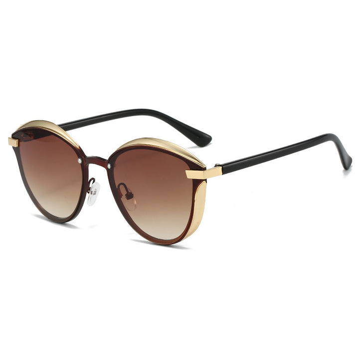 Women's sunglasses with luxurious metal frame and harmonious contour Kalsten