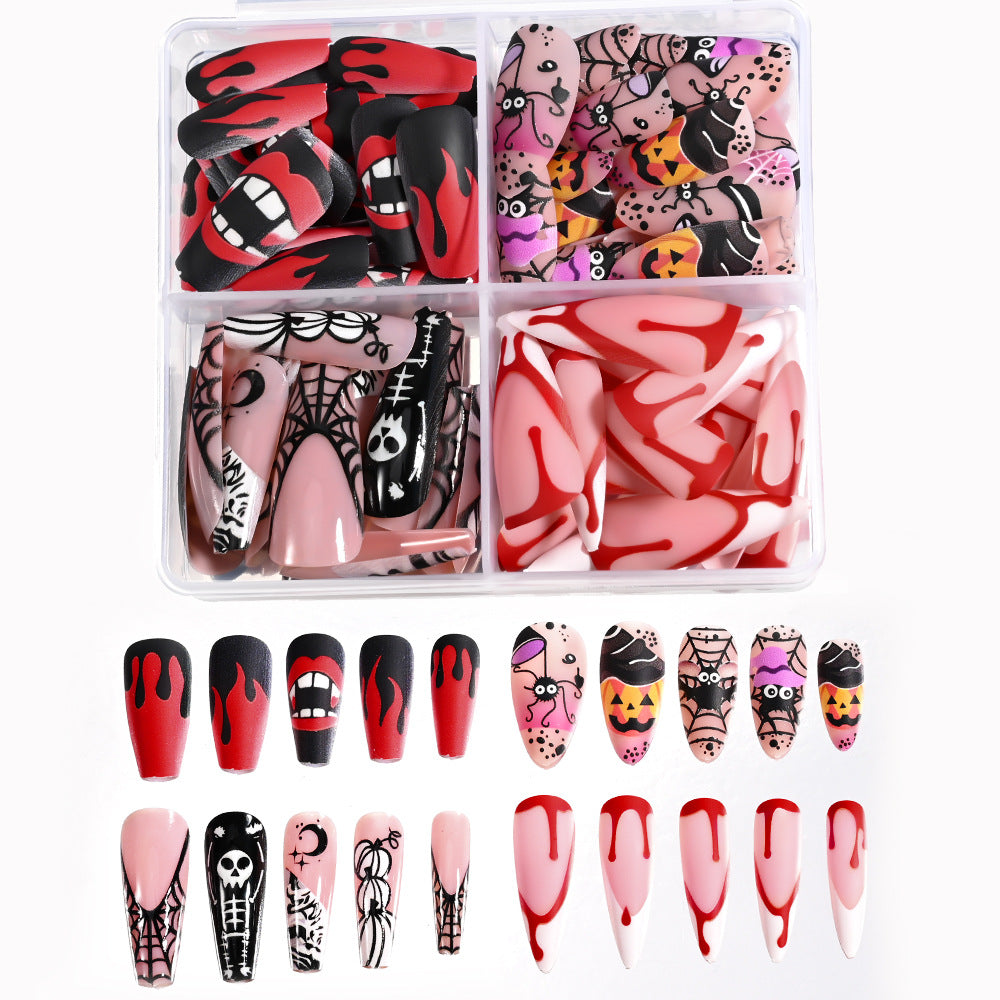 Artistic Themed Press-On Nail Collection Kalsten