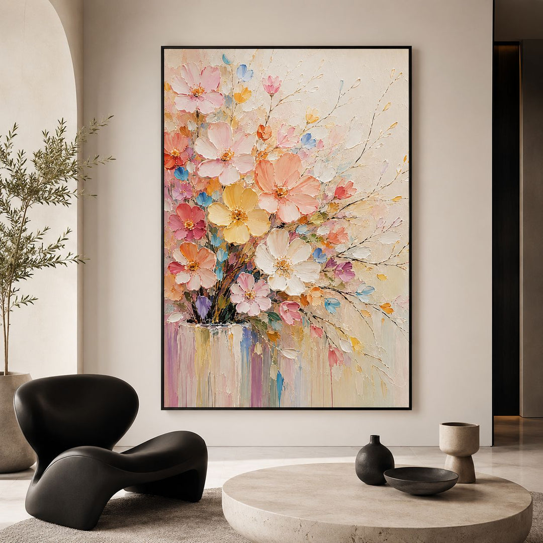 Decorative Floral Canvas Art