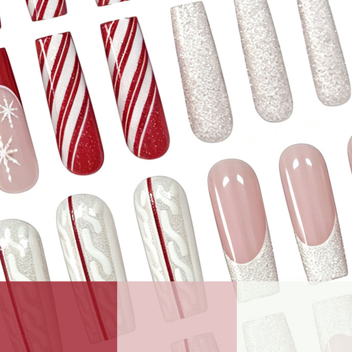 Holiday Themed 3D Nail Art Kalsten