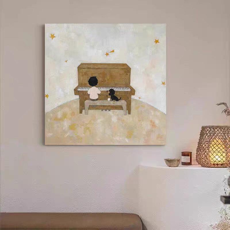 Whimsical Starry Childrens Wall Art
