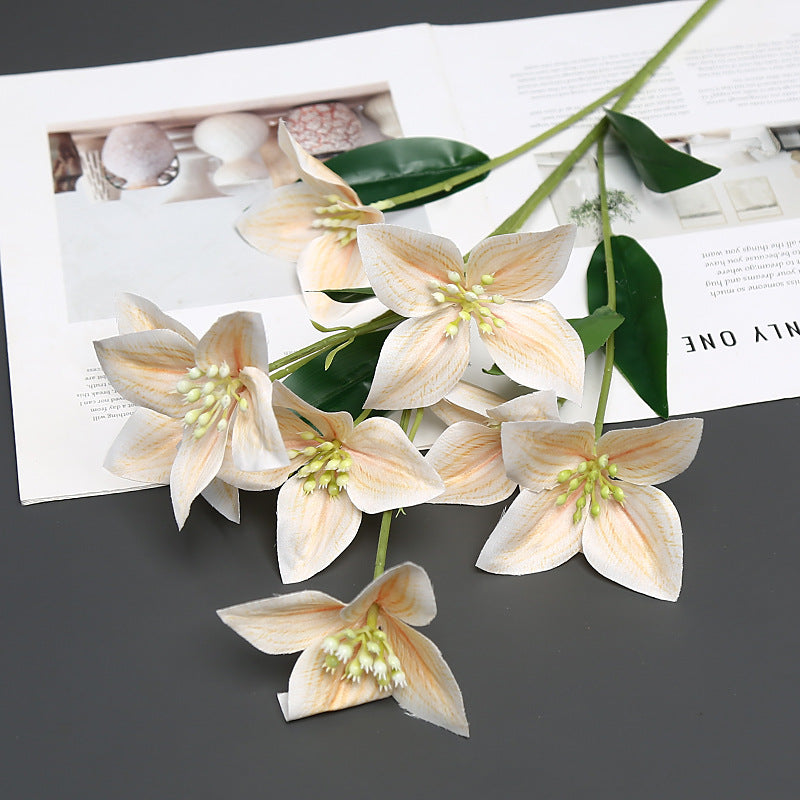 Realistic Decorative Floral Stem