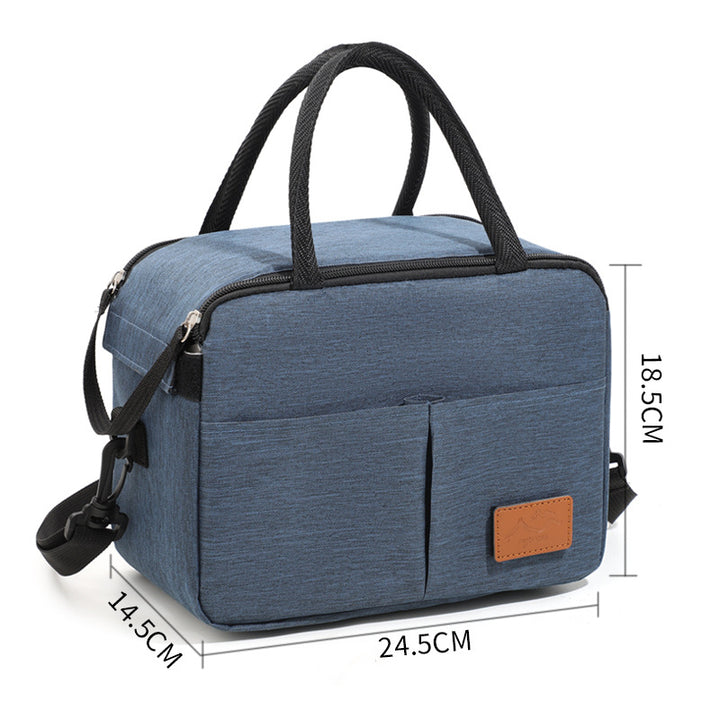 Insulated Multi-Pocket Lunch Cooler Bag Kalsten