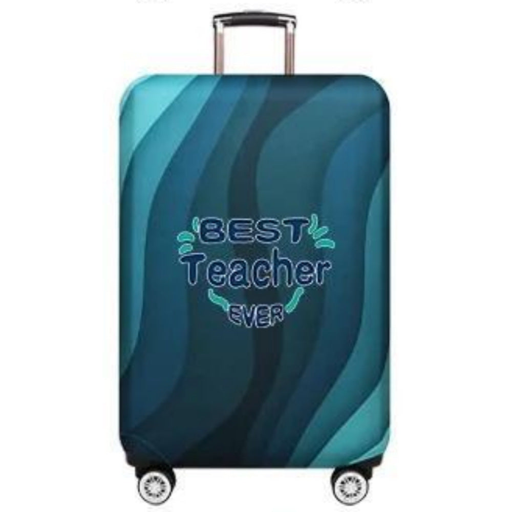 Women's Hard Shell Suitcase with Creative Teacher Design Kalsten