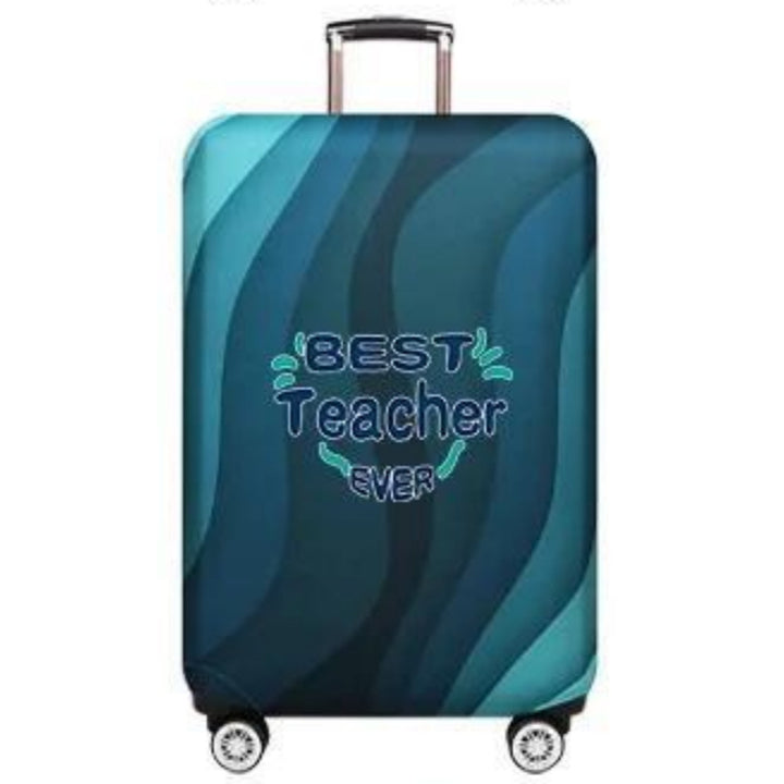 Women's Hard Shell Suitcase with Creative Teacher Design Kalsten